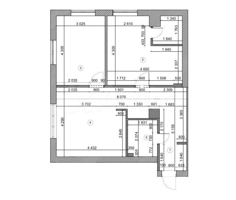 Продаётся 3-комнатная квартира, 67.2 м²