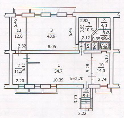 Продаётся помещение своб. назначения, 168 м²