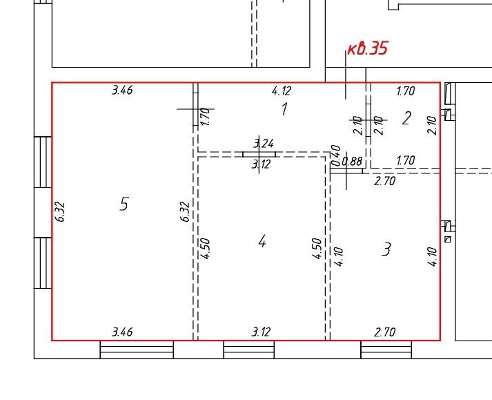 Продаётся 2-комнатная квартира, 58 м²