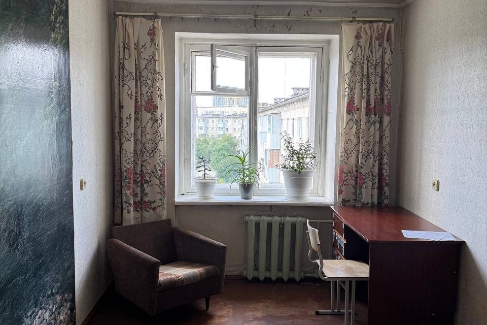 Продаётся 3-комнатная квартира, 59.4 м²