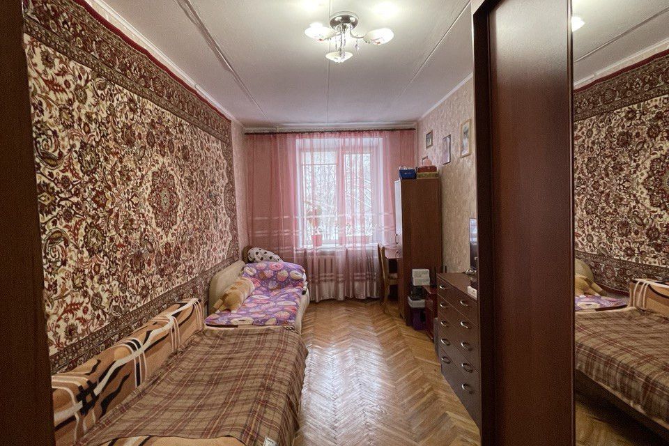 Продаётся 3-комнатная квартира, 57 м²