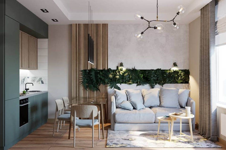 Продаётся 1-комнатная квартира, 51.7 м²