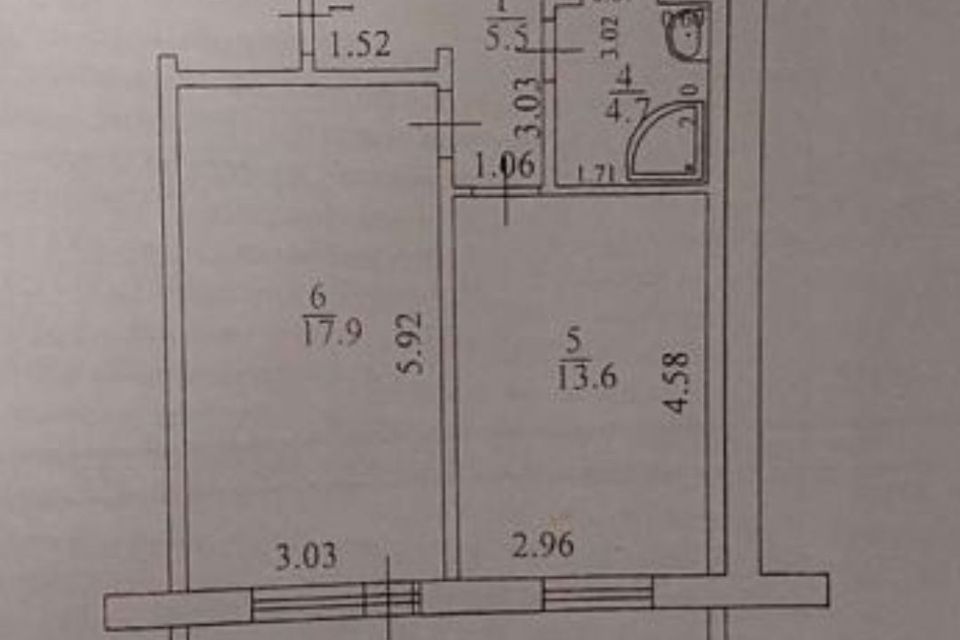 Продаётся 3-комнатная квартира, 80 м²