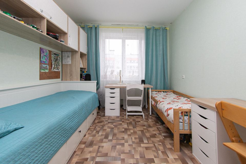 Продаётся 2-комнатная квартира, 60.1 м²