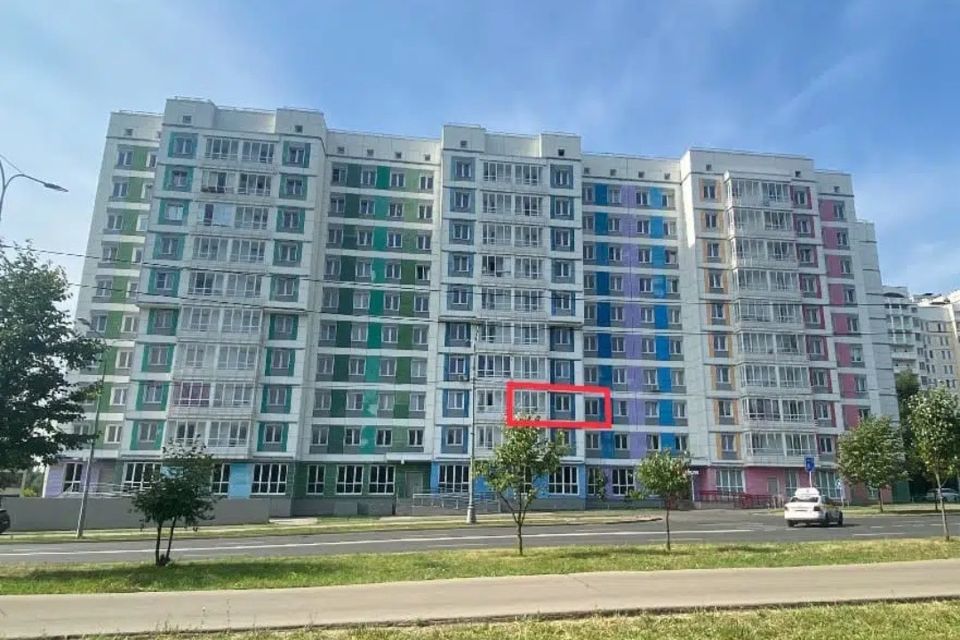 Продаётся 1-комнатная квартира, 43.4 м²