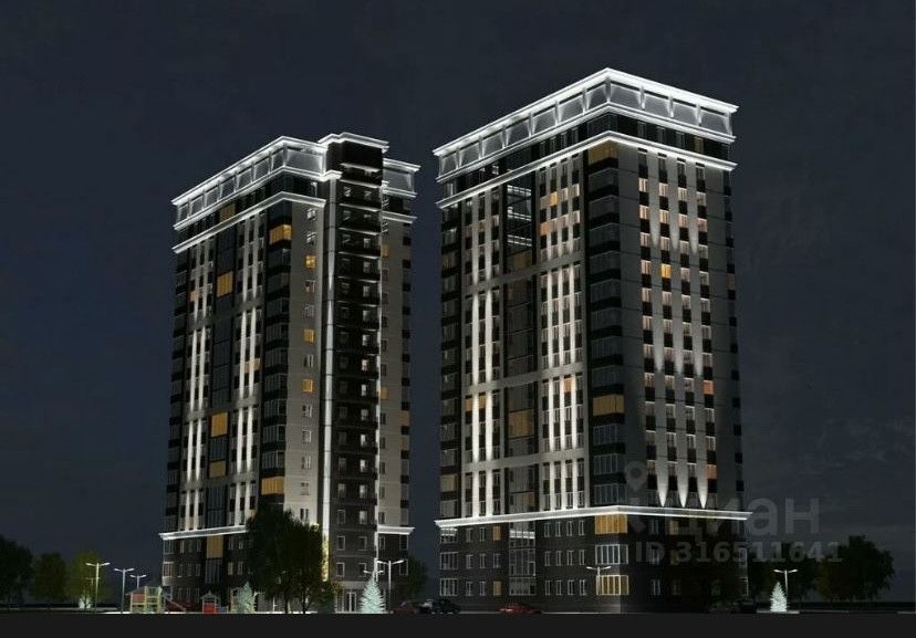 Продаётся 2-комнатная квартира, 45.11 м²