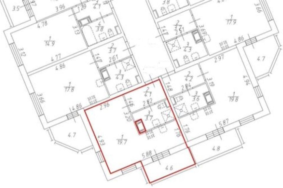 Продаётся студия, 27.5 м²