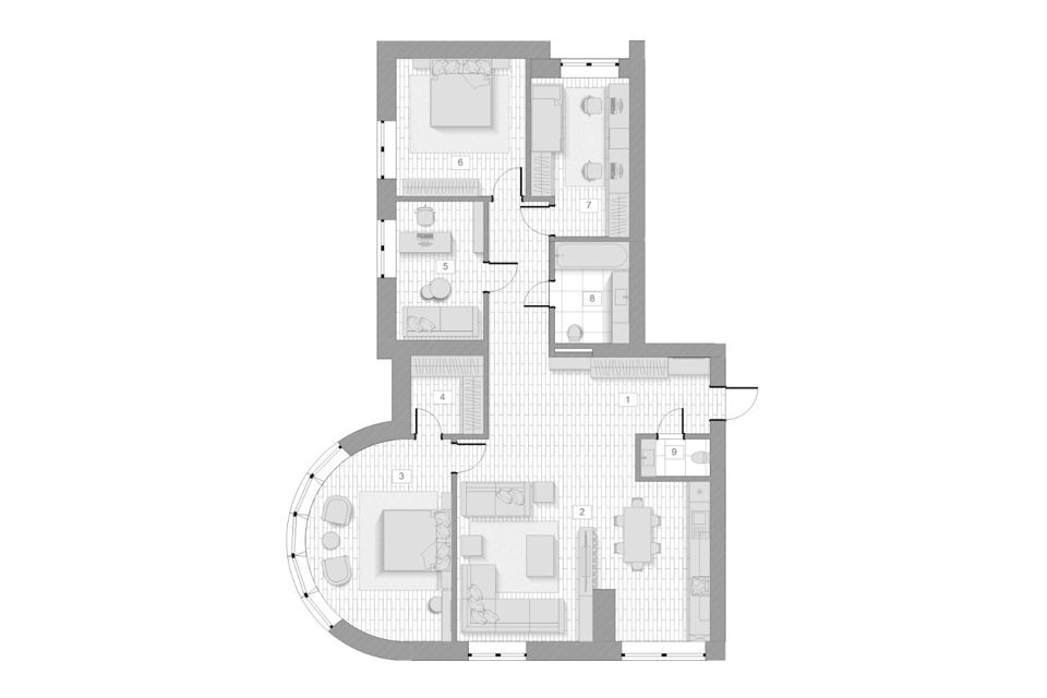 Продаётся 4-комнатная квартира, 142 м²
