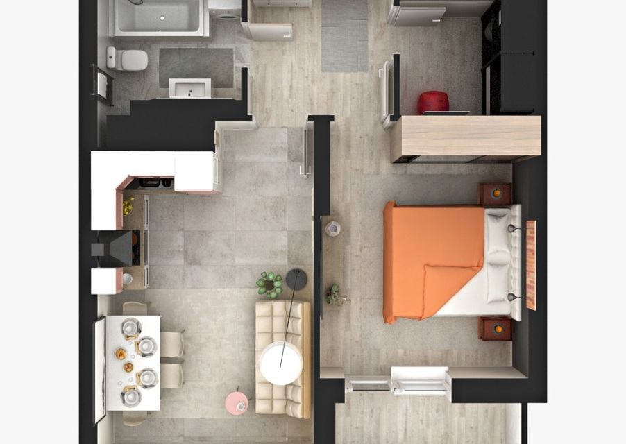 Продаётся 2-комнатная квартира, 51.4 м²