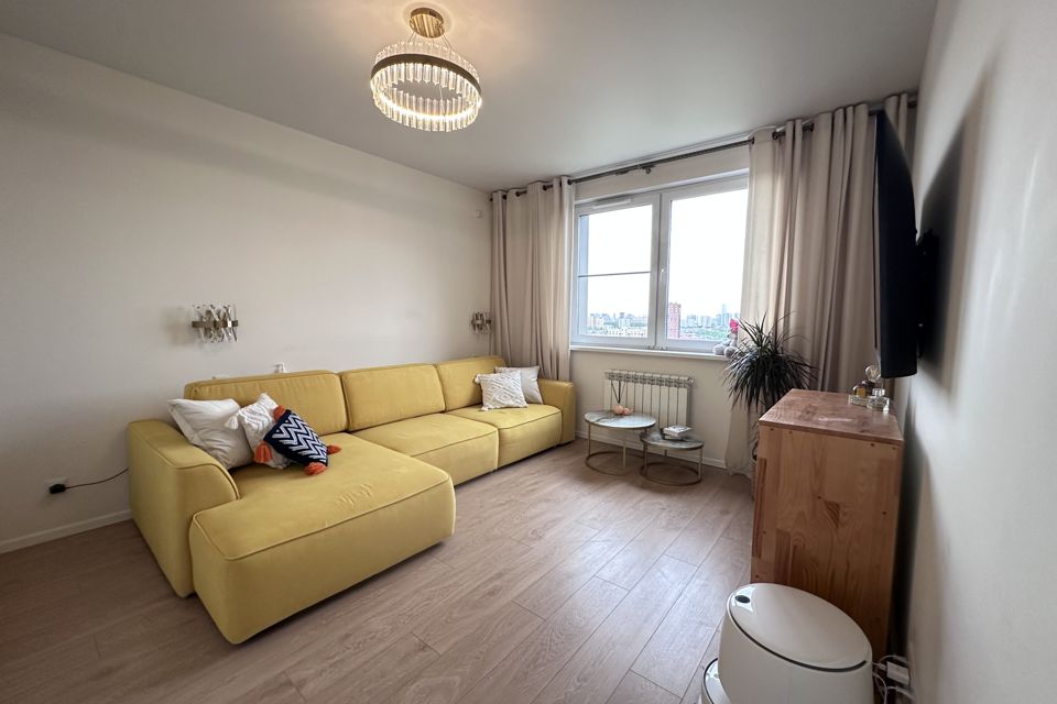 Продаётся 1-комнатная квартира, 34.5 м²