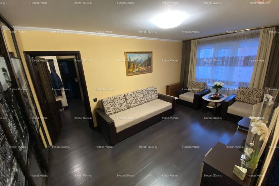 Продаётся 3-комнатная квартира, 62.5 м²