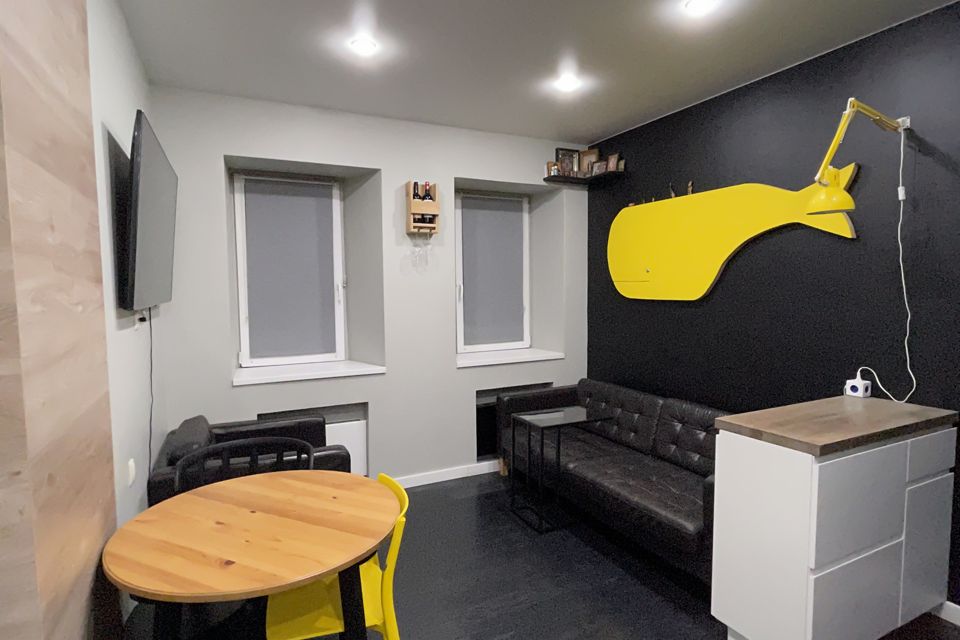 Продаётся 1-комнатная квартира, 43.3 м²