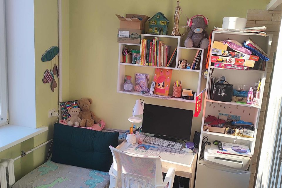 Продаётся 1-комнатная квартира, 41.1 м²