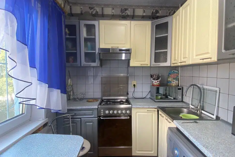 Продаётся 3-комнатная квартира, 55 м²