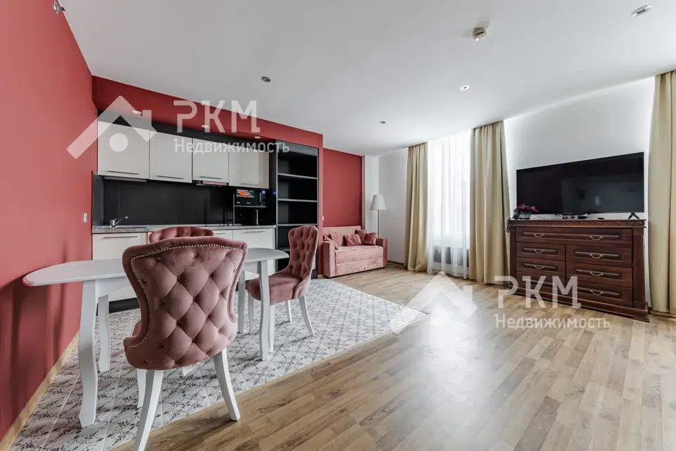 Продаётся студия, 43.4 м²