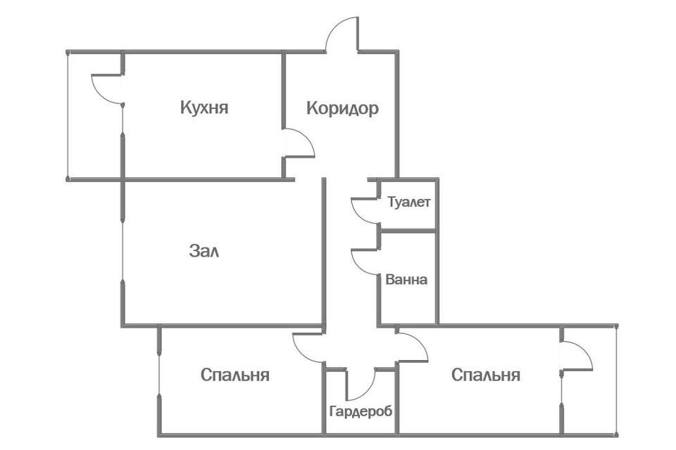 Продаётся 3-комнатная квартира, 95 м²