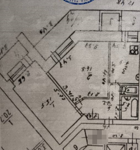 Продаётся 2-комнатная квартира, 48.9 м²