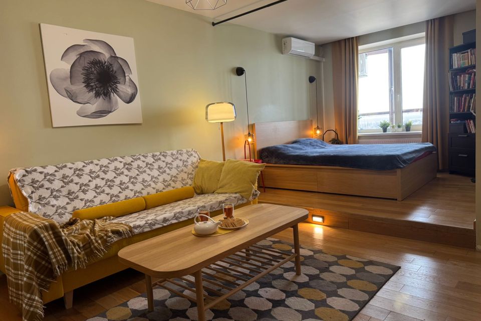 Продаётся 1-комнатная квартира, 41.5 м²