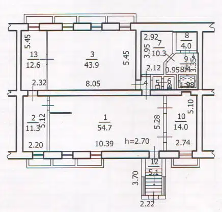 Продаётся помещение своб. назначения, 168 м²