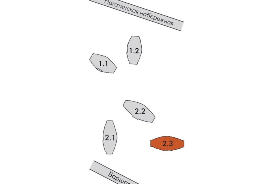 Продаётся 2-комнатная квартира, 54.8 м²