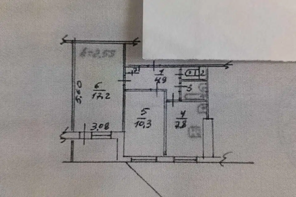 Продаётся 2-комнатная квартира, 45 м²