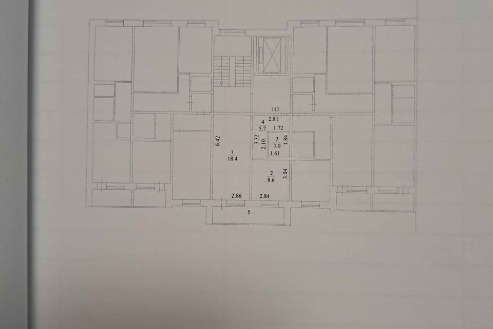 Продаётся 1-комнатная квартира, 35.7 м²