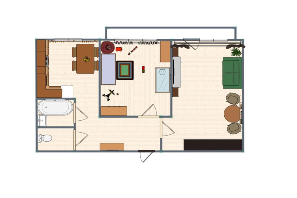 Продаётся 2-комнатная квартира, 46 м²