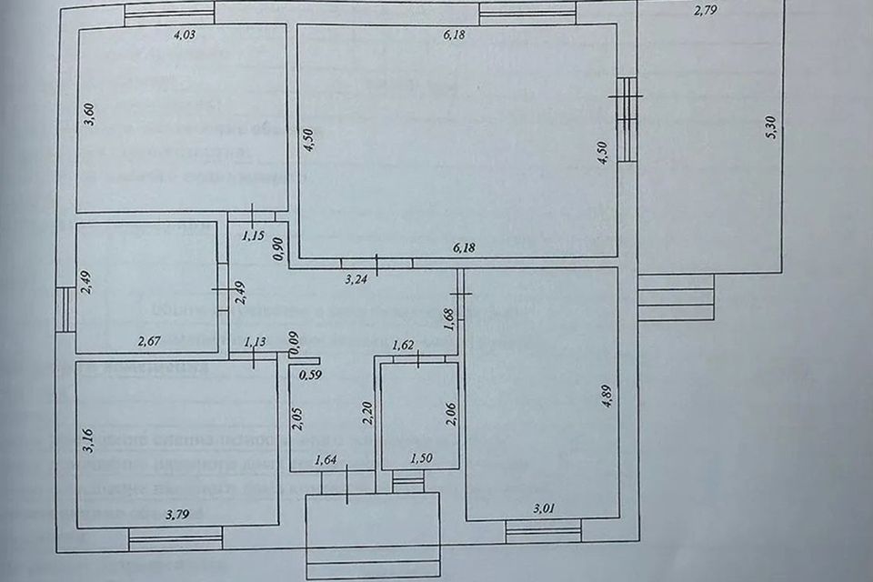 Продаётся 1-этажный дом, 100 м²