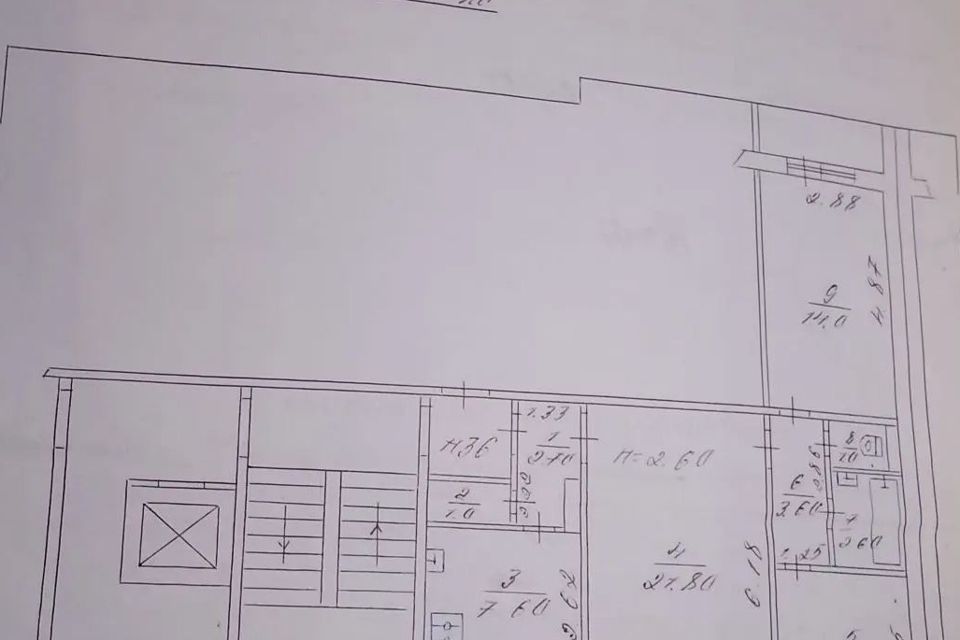 Продаётся 3-комнатная квартира, 65 м²