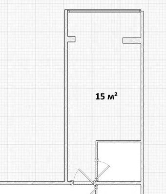 Продаётся студия, 15.4 м²