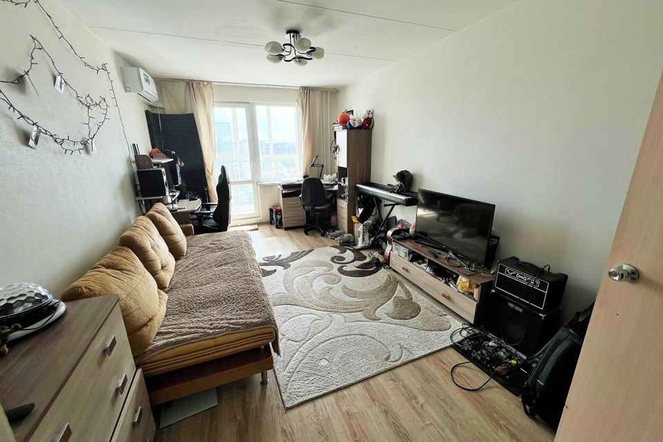 Продаётся 1-комнатная квартира, 41.5 м²