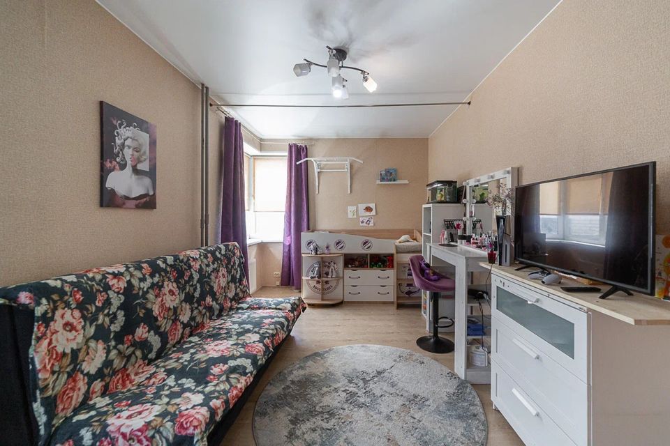 Продаётся 1-комнатная квартира, 40.3 м²