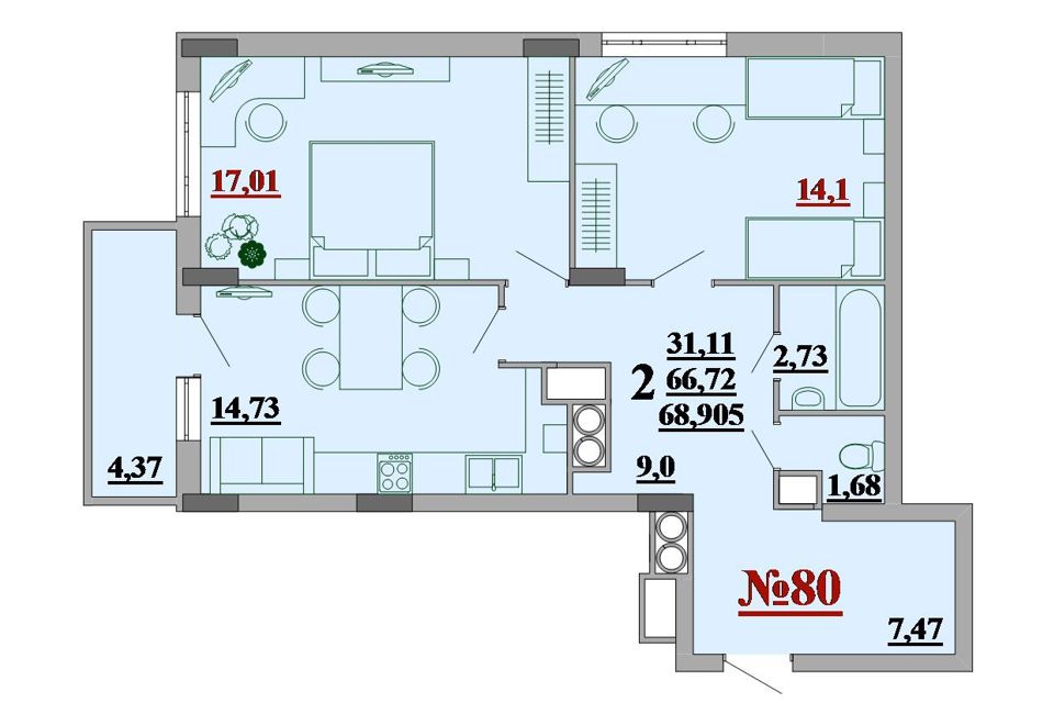 Купить Двухкомнатную Квартиру В Рязани Советский Район