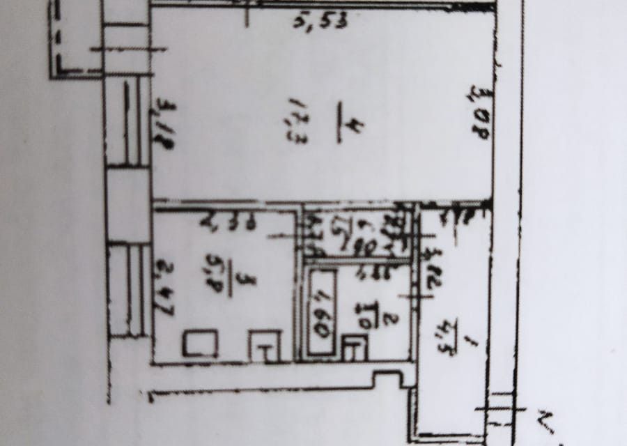 Продаётся 2-комнатная квартира, 44.8 м²