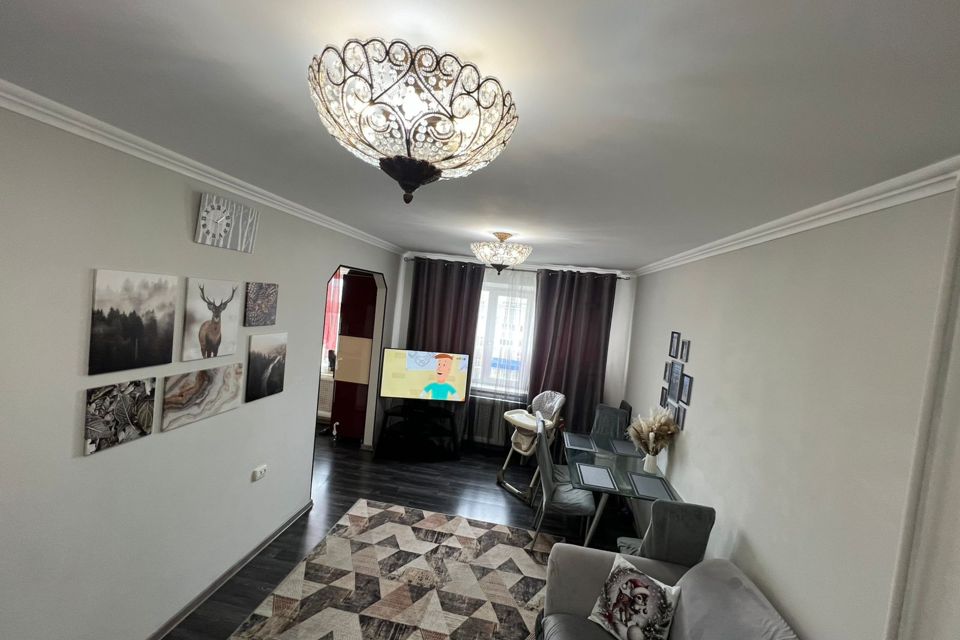 Продаётся 3-комнатная квартира, 65.7 м²