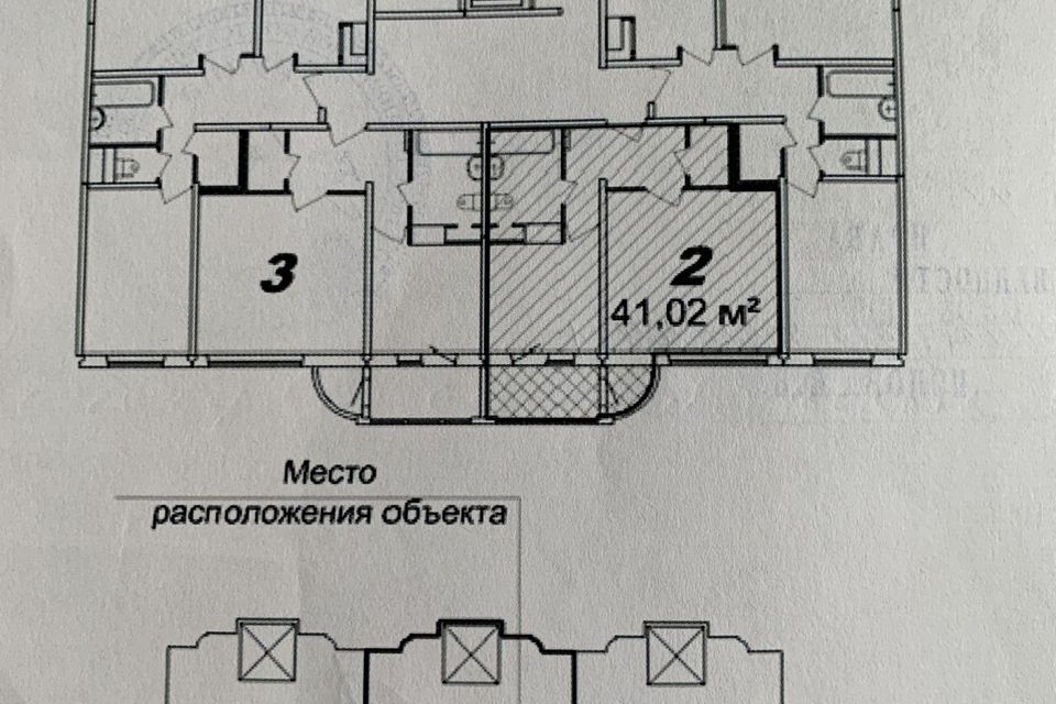 Продаётся 1-комнатная квартира, 38.4 м²