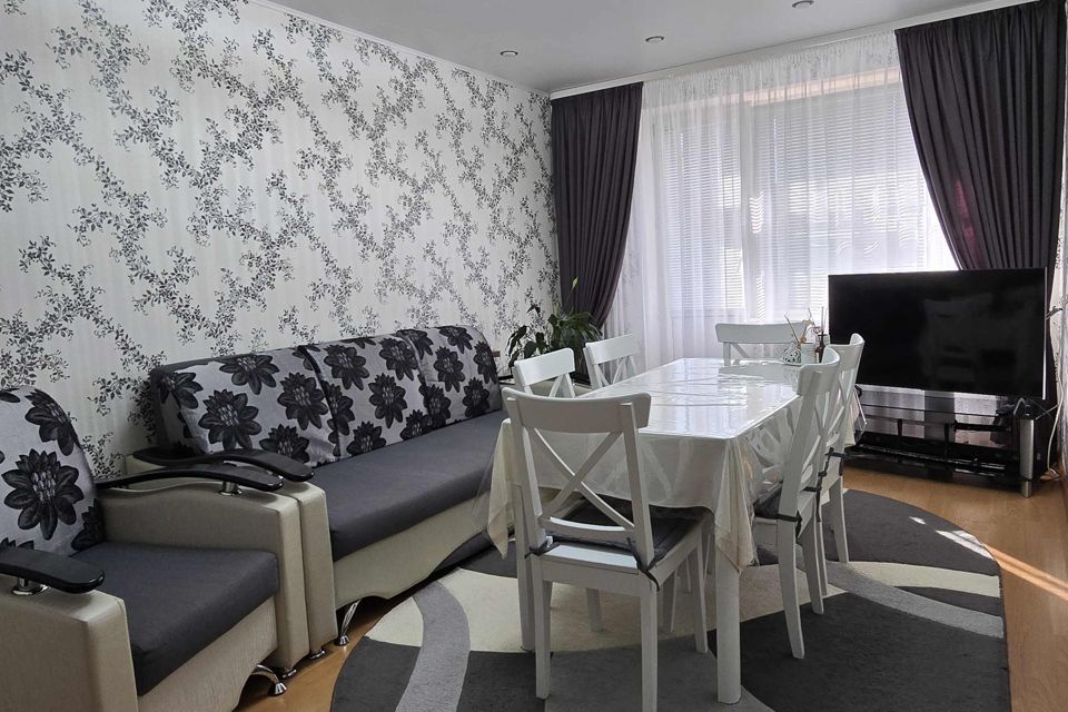 Продаётся 3-комнатная квартира, 64.6 м²