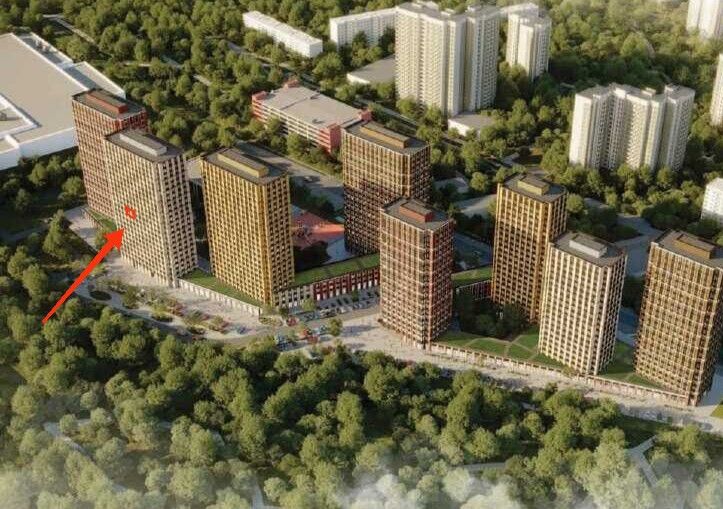 Продаётся 1-комнатная квартира, 40.5 м²