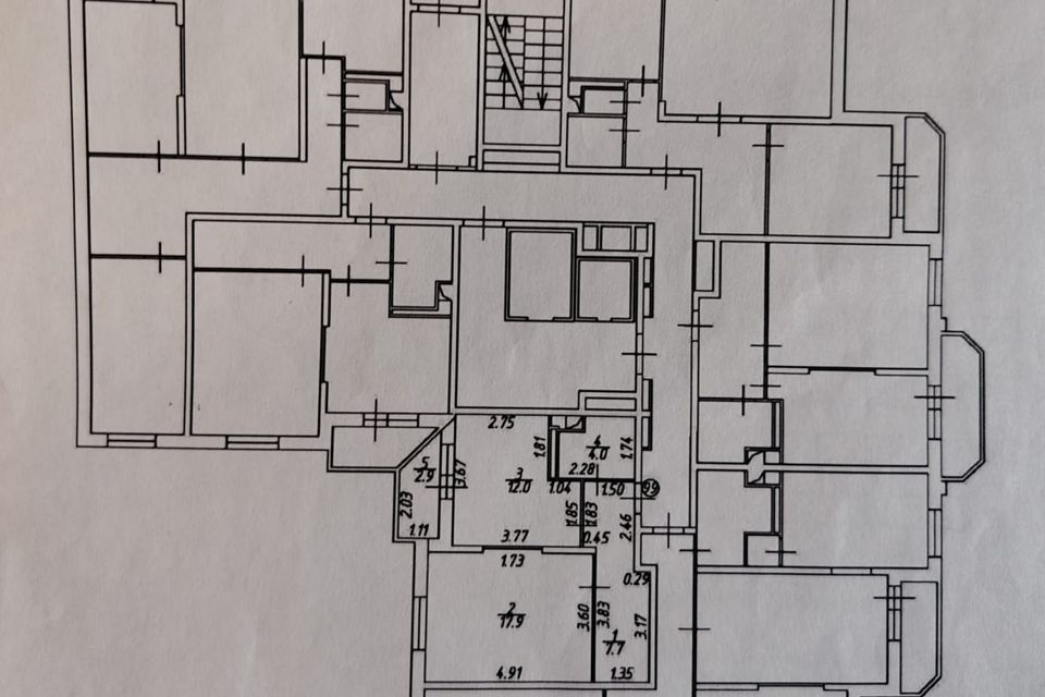 Продаётся 1-комнатная квартира, 41.6 м²