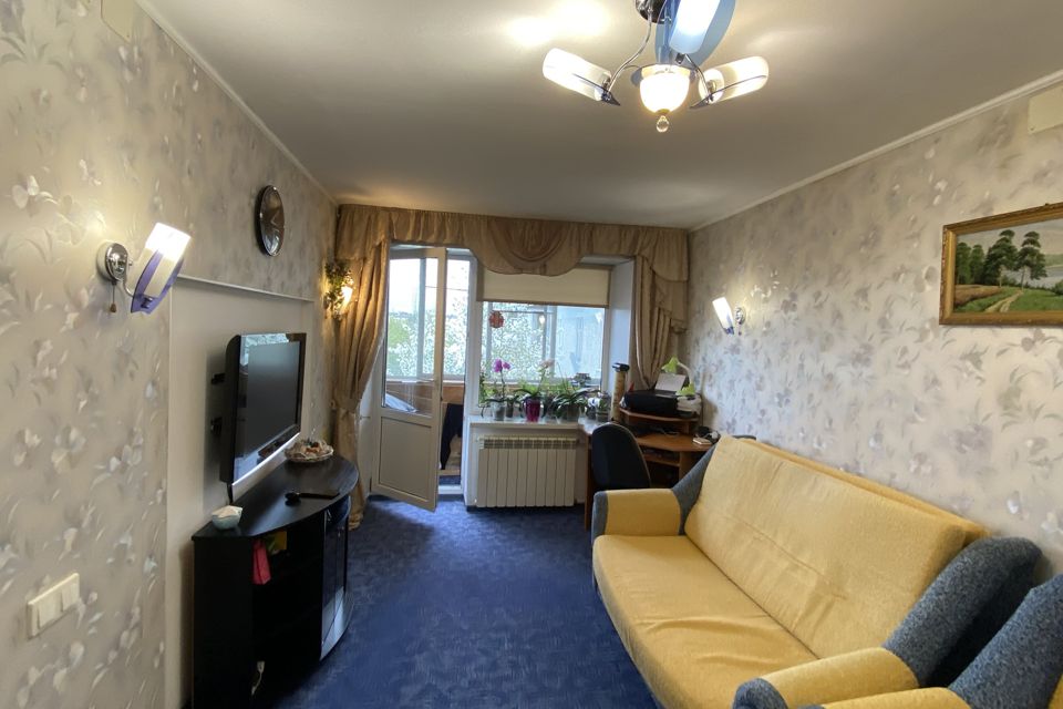 Продаётся 2-комнатная квартира, 45.4 м²