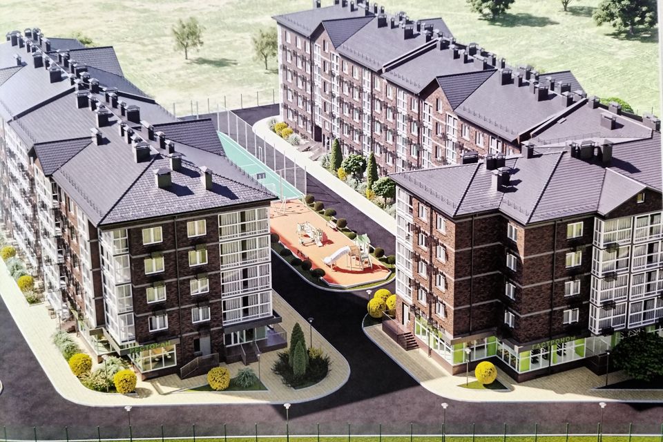 Продаётся 1-комнатная квартира, 34.81 м²