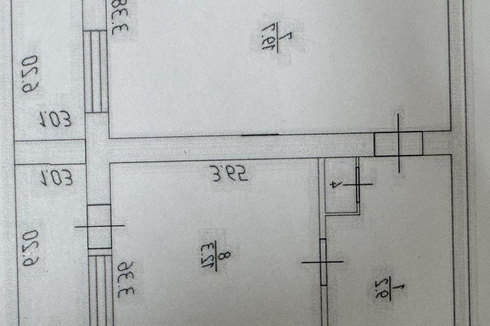 Продаётся 3-комнатная квартира, 69.1 м²