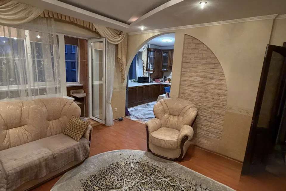 Продаётся 3-комнатная квартира, 87.4 м²