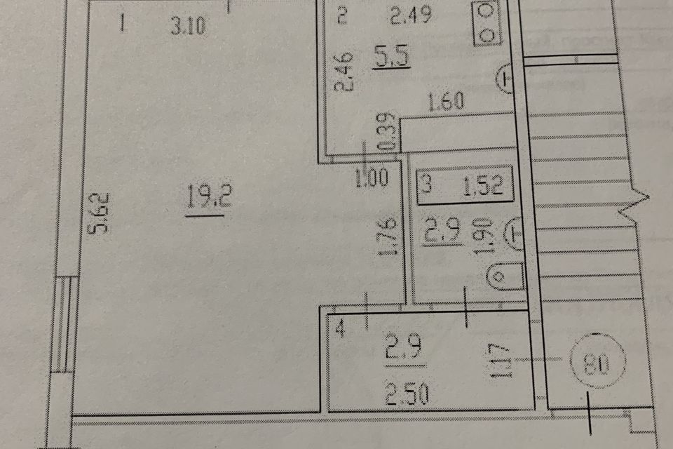 Продаётся 1-комнатная квартира, 30.5 м²