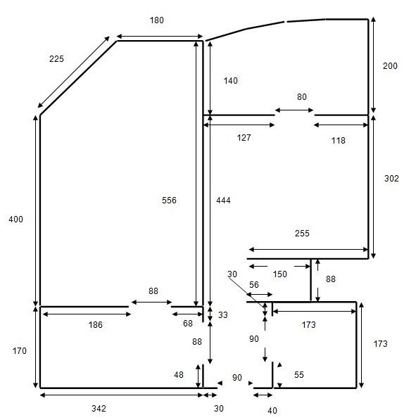 Продаётся 1-комнатная квартира, 42 м²