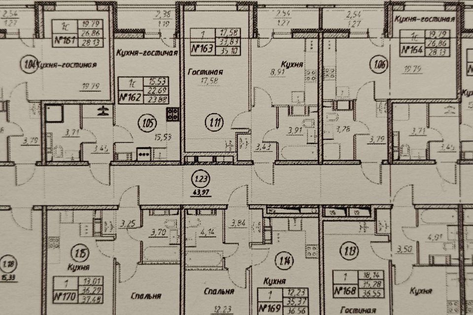 Продаётся 1-комнатная квартира, 35.1 м²