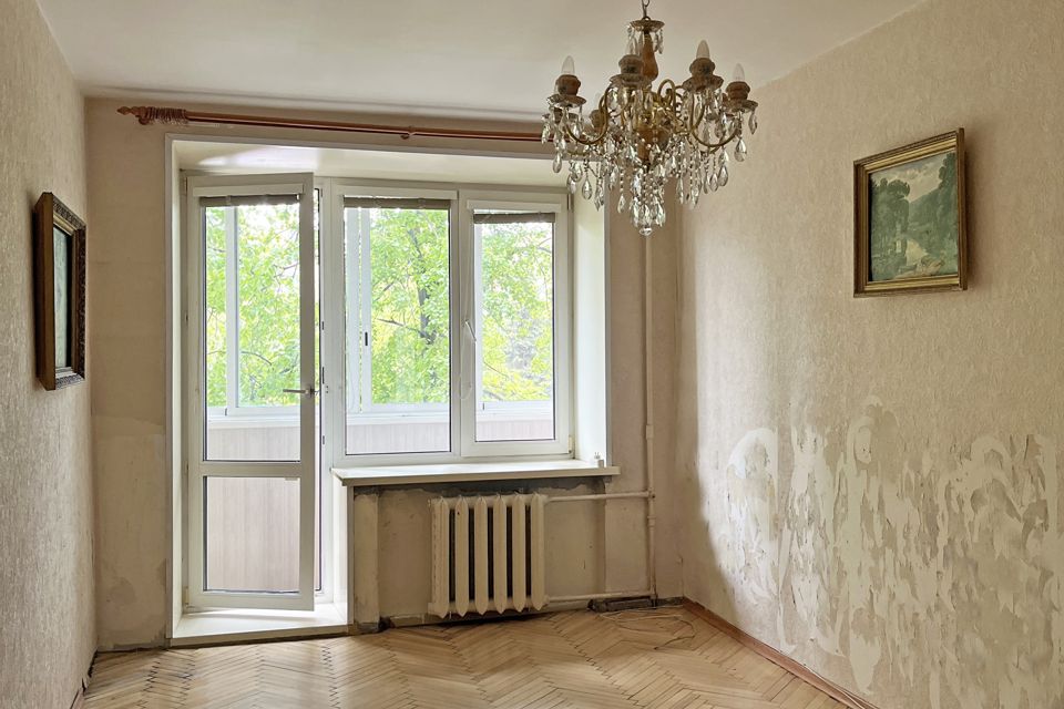 Продаётся 2-комнатная квартира, 43.6 м²