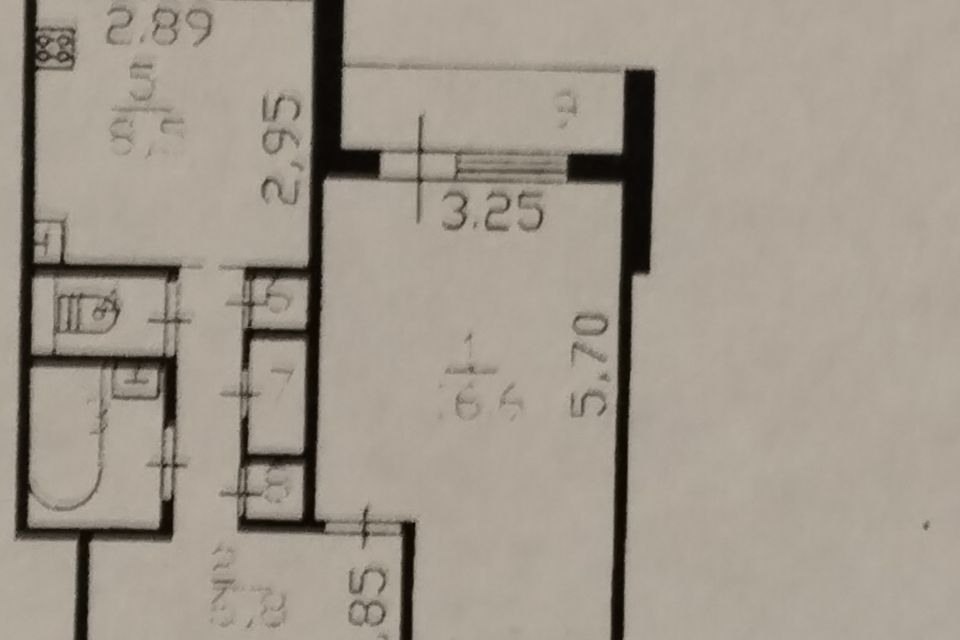 Продаётся 1-комнатная квартира, 36.5 м²