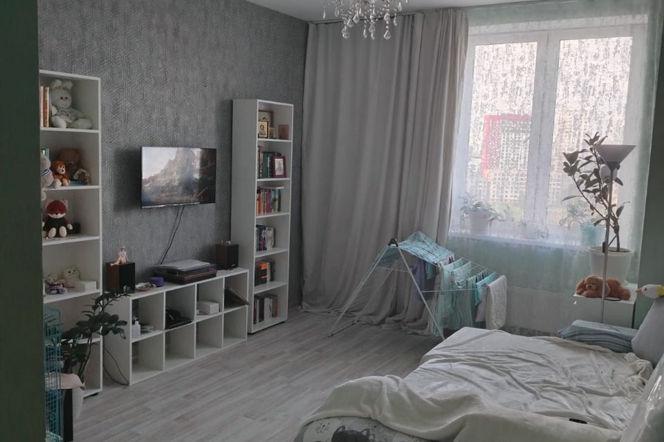 Продаётся 1-комнатная квартира, 37.4 м²