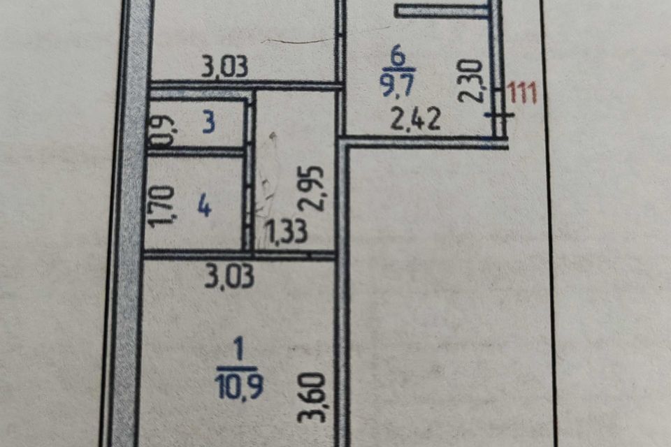 Продаётся 2-комнатная квартира, 48.9 м²